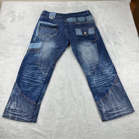 Kosmo Lupo Men's Denim Jeans Size 36x26.5 - Picture 3 of 15